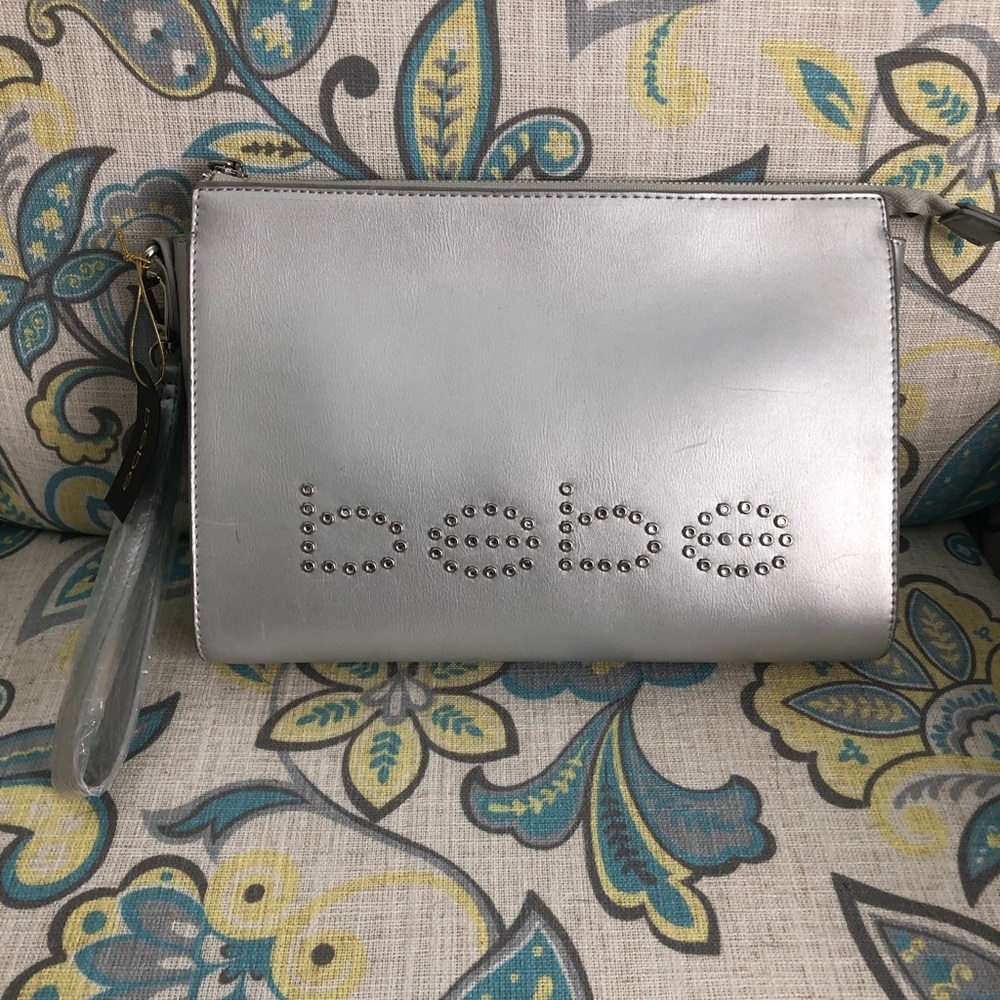 Bebe Large Clutch/Wristlet